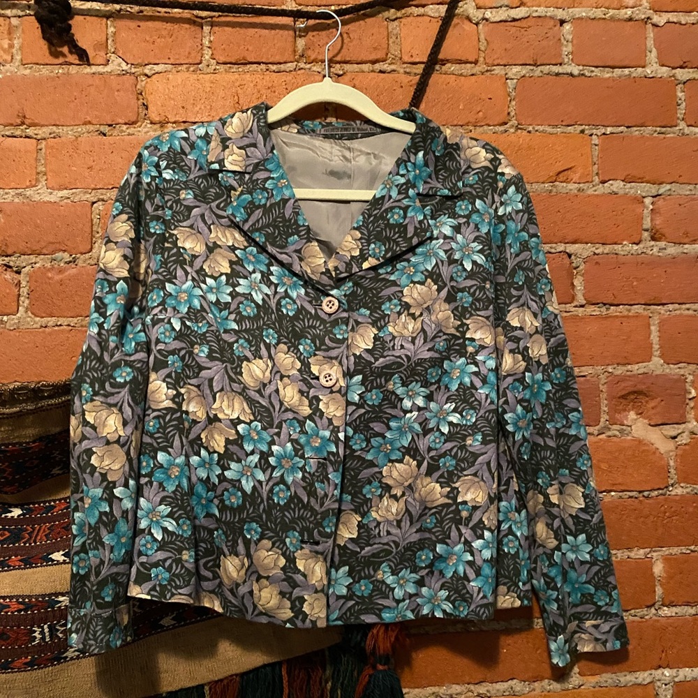 Vintage Rare Floral Soft Blazer M Isabel Marant